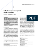 Pathophysiology and Management of Acude Live Faliure