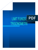 Materi 4 - Limit FUNGSI TRIGONOMETRI PDF