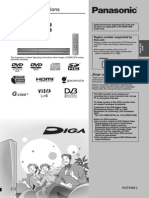 Panasonic DVD Recorder Manuel