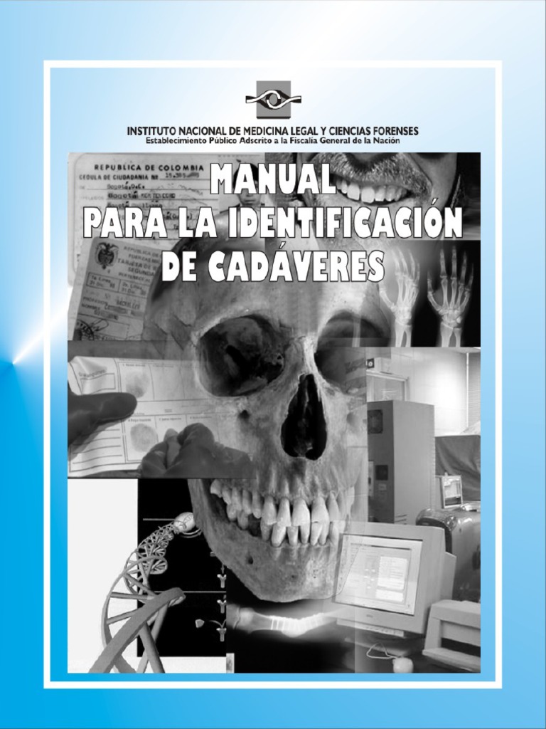 Manual de Identificación de Cadáveres | PDF | Jurisprudencia médica | Hueso