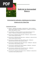 Reiki de La Hermandad Blanca- Chakras