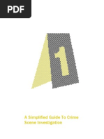 Simplified Guide Crime Scene Investigation