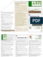 facilty comparison brochure