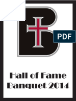 Hall of Fame Program 2014 Final