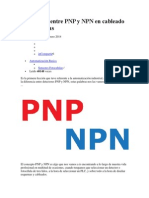 Diferencias PNP y NPN Es
