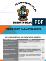 Presupuesto Para Inversiones 2011fb vv