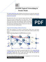 Huawei OSN3500 Typical Networking in Packet Mode