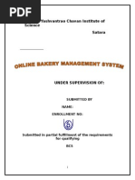 Bakery Management System | Databases | Supply Chain