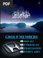 Download Honda Presentation by Akkhi_D_Chaser_6797 SN24813555 doc pdf