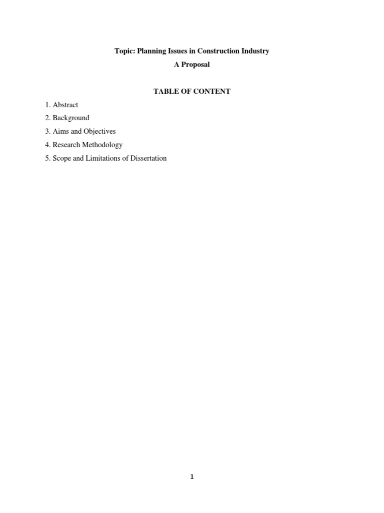 Planning Issues in Construction TOC | PDF | Computers