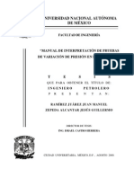 Tesis Manual de Interpretación de Pruebas de Variación de Presión en Pozo de Gas