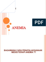 Anemia (Terapi)