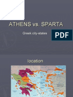 Athens Vs Sparta