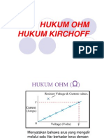 Hukum Ohm & Kirchoff