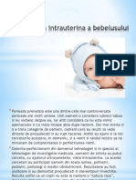 Dezvoltarea Intrauterina A Bebelusului