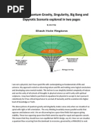 Download Secret of Quantum Gravity Singularity Big Bang and Ekpyrotic Scenario explored in two pages by John Paily SN248152578 doc pdf