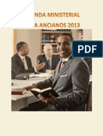 Agenda Ministerial Para Anciano 2013
