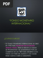 Fondo Monetario Internacional