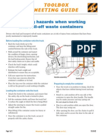 Avoiding Hazards When Working With Roll-Off Waste Containers