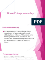 Nurse Entrepreneurship