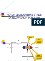 Motor Jednosmerne Strije Sa Nezavisnom Pobudom