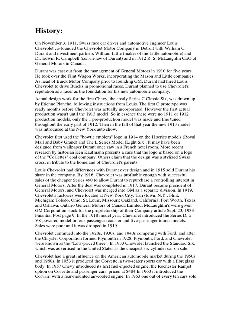 History | PDF