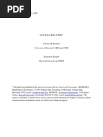 Download Growth in a Time of Debt  Higher Debt May Stunt Economic Growth by ETFDeskcom SN24817072 doc pdf