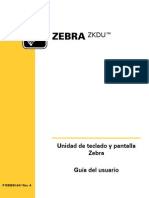 Manual de Usuario Zebra Zkdu