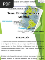 PRESENTACIÓN DIVISIÓN DE AMERICA.ppt