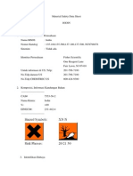 Material Safety Data Sheet I2