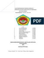 Makalah Keperawatan Medikal Bedah Ii "Asuhan Keperawatan Pada Pasien Dengan Obstruksi Saluran Kemih" Dosen Pengampu: Istiqomah, APP. M.P.H