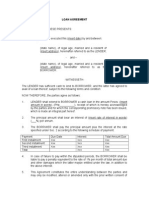 Loan Agreement Individual