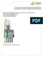 Cableado en Borneras de AC.