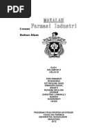 Download Makalah Krim Bahan Alam by anisadwirizky SN248179079 doc pdf