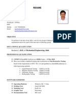 CV in ARAMCO Format