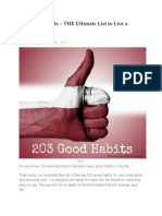 203 Good Habits
