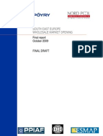 South East Europe Wholesale Market Opening, Poyry and Nord Pool