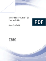 IBM SPSS Amos Users Guide 21