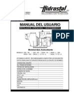 Manual de usuario, instalación y mantenimiento de motobombas autocebantes