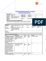 Chivu Radu - Formular de Aplicare - 2010