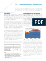 DR Fact Sheet 2 Environmental Benefits of Demand Response