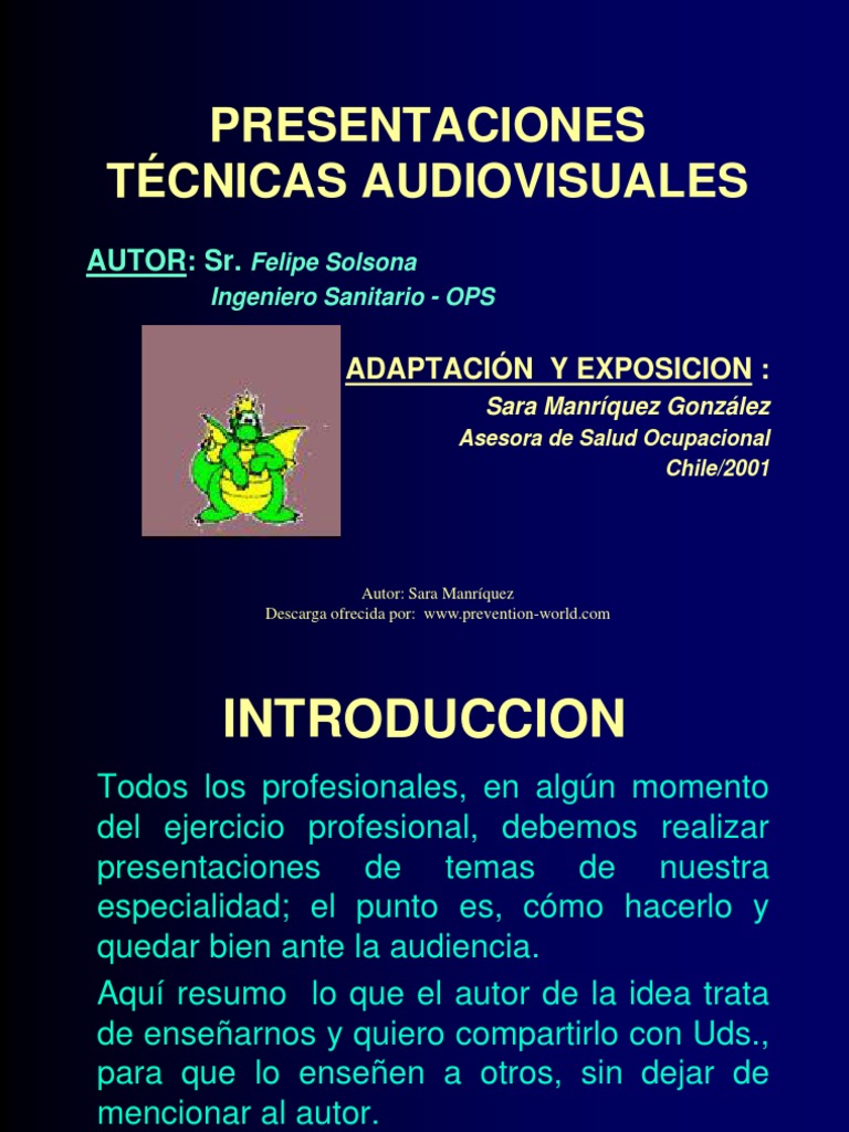 T cnica Audiovisuales PDF