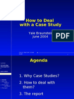 How To Deal With A Case Study: Yale Braunstein June 2004