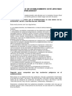 Cómo Saber Si Un Establecimiento Está Afectado Por La Normativa Seveso