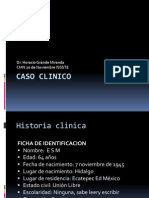 Caso Clinico Aneurisma Micotico de Aorta