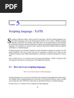 Scripting Language - TCL/TK: 5.1 How Not To Use Scripting Languages