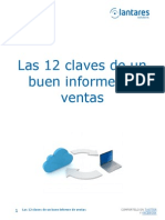 Las 12 Claves de Un Buen Informe de Ventas - Lantares