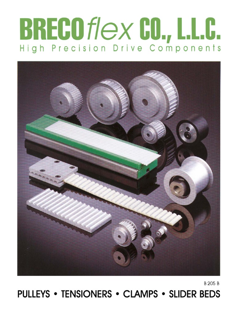 Brecoflex Accesory Items for Polyurethane Timing Belts Us Belt