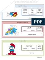 FLE. Pronoms possessifs pour hispanophones