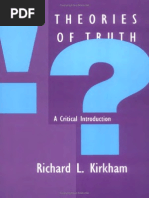 (Richard L. Kirkham) Theories of Truth A Critical